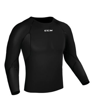 CCM COMPRESSION LS SHIRT YTH