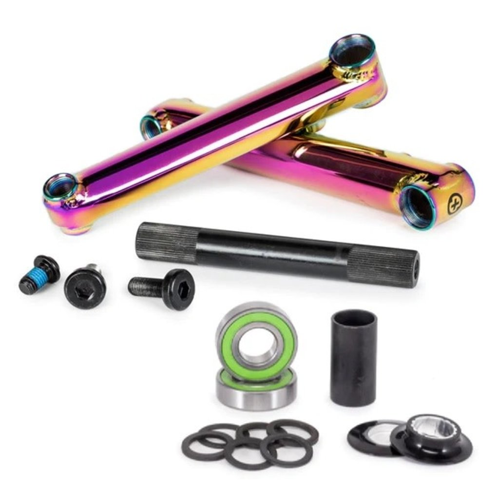 Salt SALT PLUS PRO 48 CRANKSET OIL SLICK 170MM W/ BB B&P Cycle and Sports