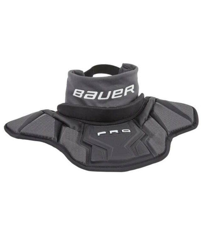 BAUER PRO CERTIFIED GOALIE THROAT/NECK GUARD S23 SR