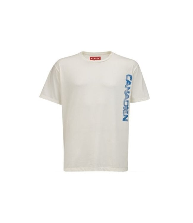 CCM CANADIEN SS T-SHIRT SNOW WHITE