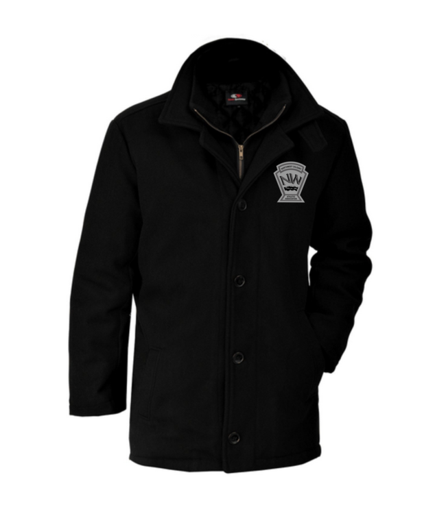 CanadaSportswear NWCAA CANADA SPORTSWEAR BAYSIDE MELTON DRESS COAT BLACK