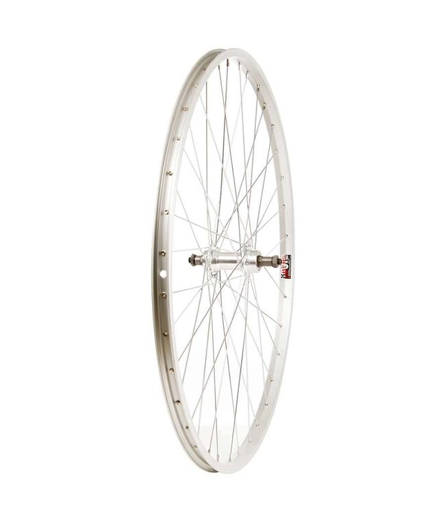 ALEX X101 700C REAR WHEEL FREEWHEEL QR SILVER