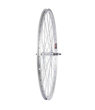 ALEX X101 700C REAR WHEEL FREEWHEEL NUTTED SILVER