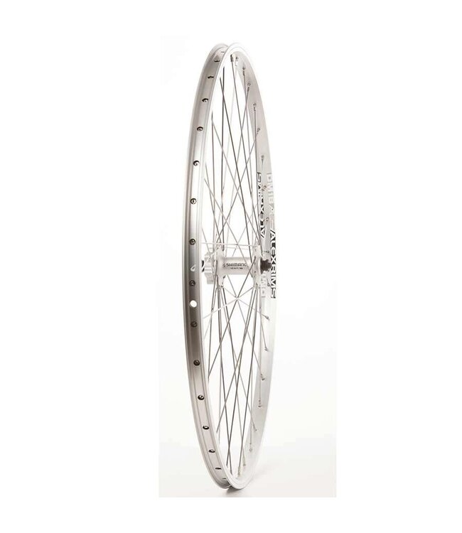 ALEX DM18 700C FRONT WHEEL QR DISC SILVER