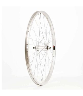 ALEX C1000 24" FRONT WHEEL  NUTTED SILVER (D)
