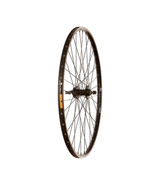WTB DX18 700C FRONT WHEEL QR DISC BLACK (BLACK SPOKES)