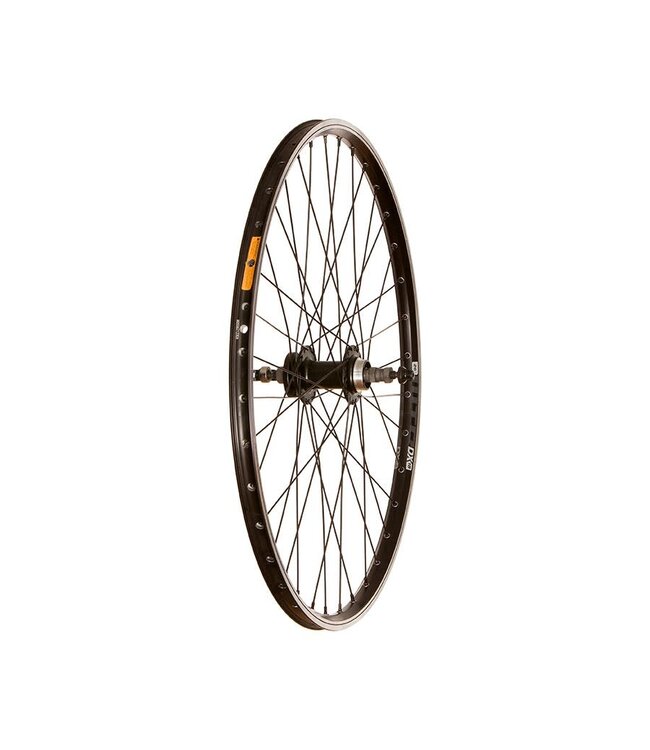 WTB DX18 26" REAR WHEEL QR DISC FREEWHEEL BLACK (BLACK SPOKES)
