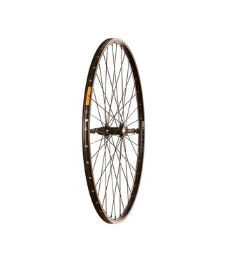 WTB DX18 700C REAR WHEEL QR FREEWHEEL BLACK (BLACK SPOKES)