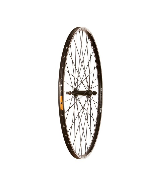 WTB DX18 700C FRONT WHEEL QR BLACK (BLACK SPOKES)