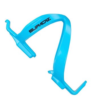 SUPACAZ FLY BOTTLE CAGE POLYCARBONATE NEON BLUE