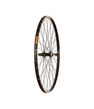 WTB DX18 700C REAR WHEEL NUTTED FREEWHEEL BLACK