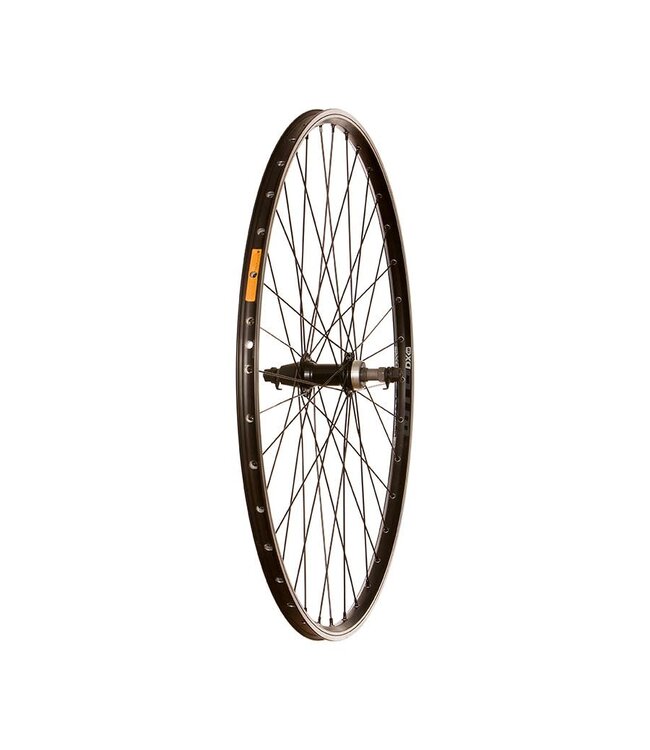 WTB DX18 700C REAR WHEEL NUTTED FREEWHEEL BLACK
