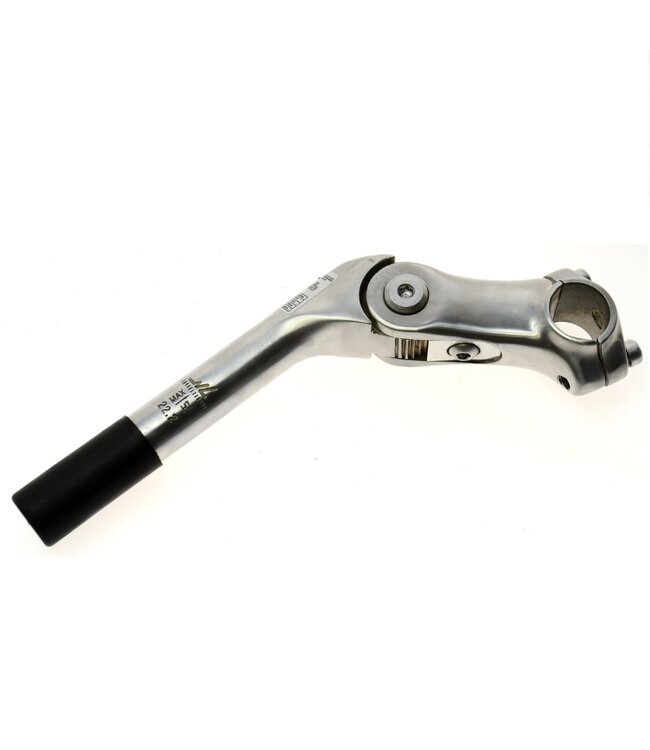 49N ADJUSTABLE QUILL STEM 25.4" X 90MM 1-1/8" SILVER