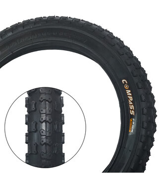 Damco DAMCO TIRE COMP III STYLE 14 X 2.125 BLACK