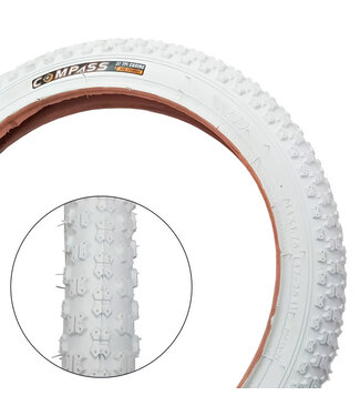 DAMCO TIRE COMP III STYLE 14 X 1.75 WHITE