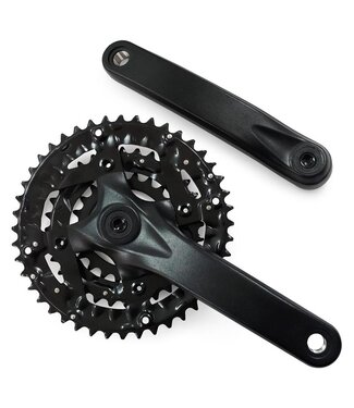 PROWHEEL ALLOY CRANKSET 175MM 44/32/22T BLACK
