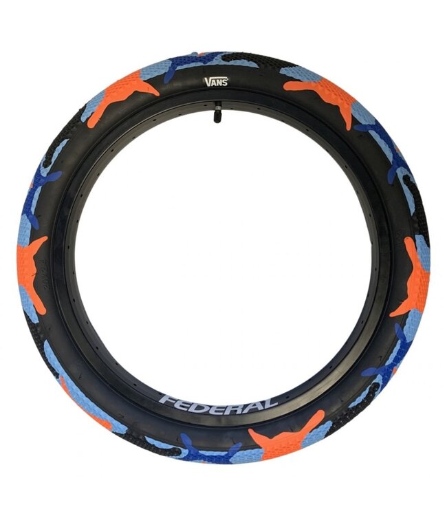 CULT VANS TIRE 20 X 2.40" BLUE/ORANGE CAMO