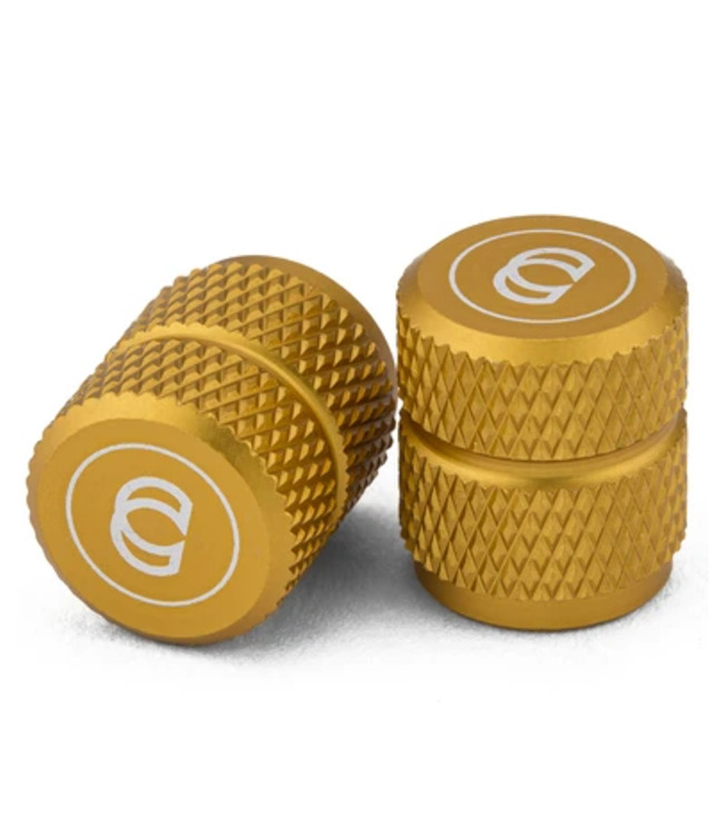 CINEMA VALVE CAPS GOLD