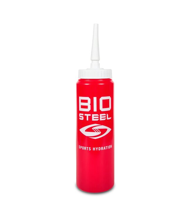 BIOSTEEL TEAM HOCKEY WATER BOTTLE 800ML (STRAW TOP)