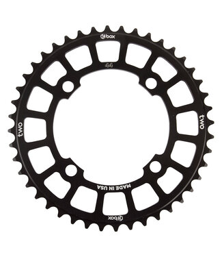 BOX TWO 4 BOLT BMX CHAINRING BLACK