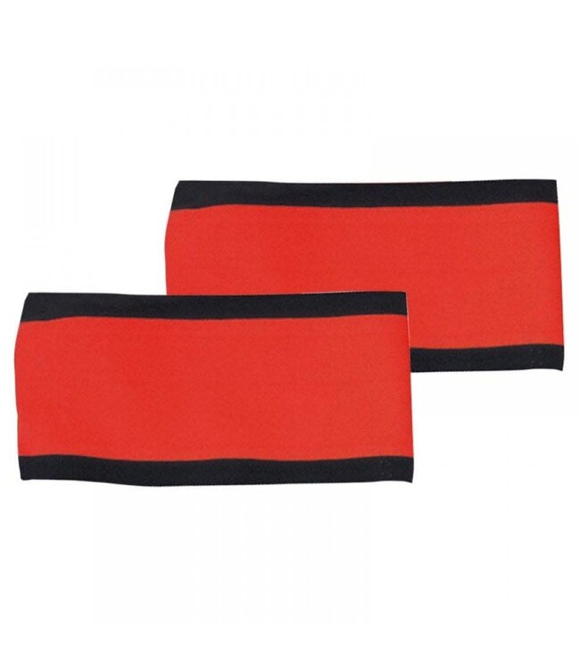 CCM REFEREE RED ARMBANDS (2 PACK)