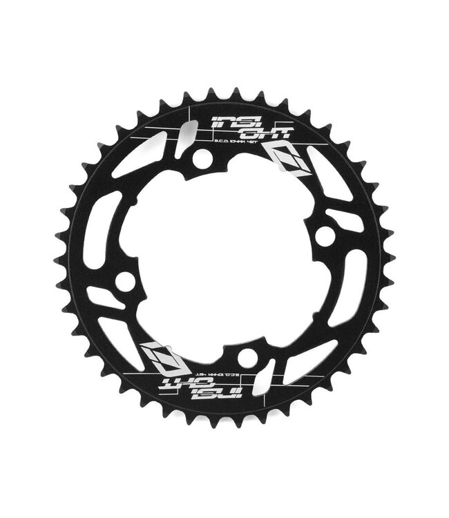 Insight INSIGHT FLOW 4 BOLT CHAINRING 42T BLACK