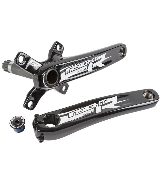 INSIGHT RLC 2 PIECE CRANKS 4 BOLT 165MM BLACK