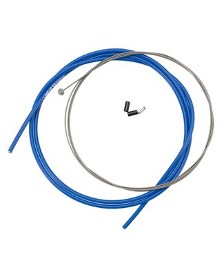 BOX TWO LINEAR BRAKE CABLE BLUE