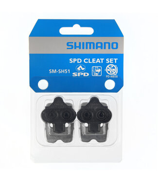 Shimano SHIMANO SM-SH51 SINGLE RELEASE MTB CLEATS (BLACK)