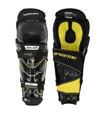BAUER SUPREME MACH SHIN PADS YTH