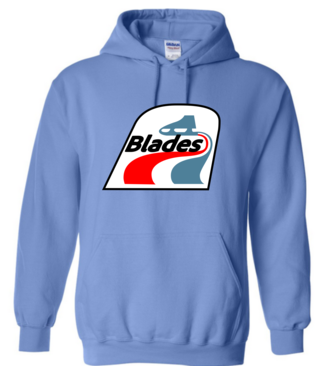 Gildan BLADES GILDAN HEAVY BLEND HOODIE CAROLINA BLUE 18500 SR