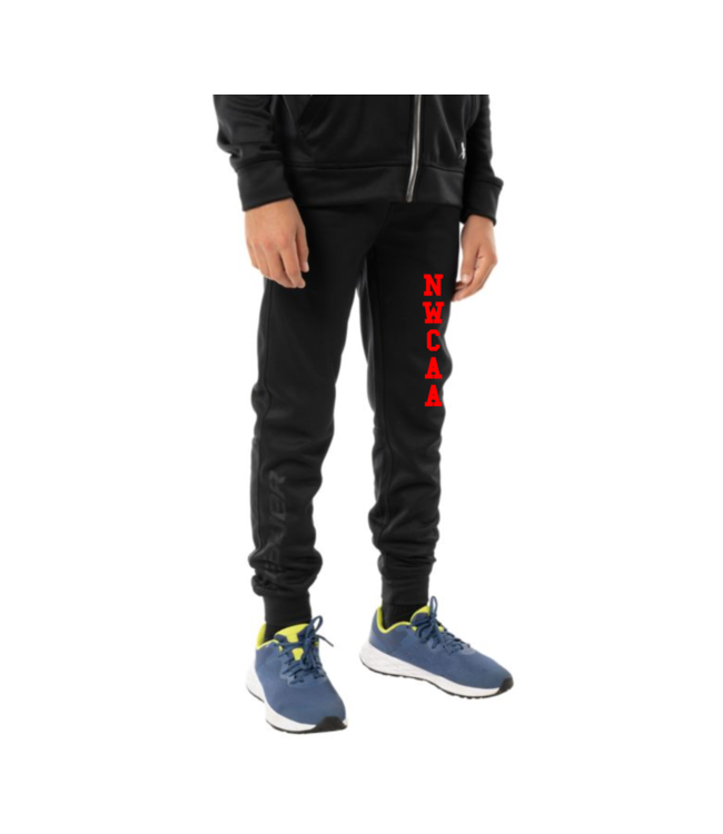 NWCAA BAUER TEAM FLEECE JOGGER PANT BLACK