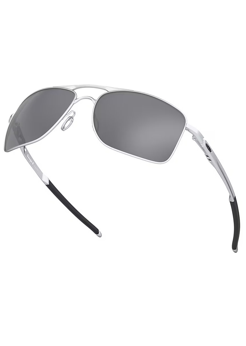 Oakley OAKLEY GAUGE 8 MATTE LEAD W BLACK IRIDIUM B P Cycle and