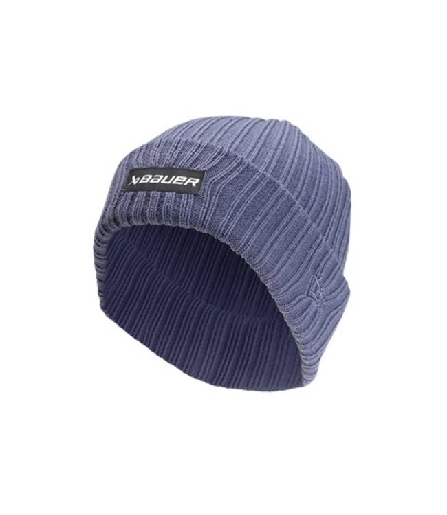 BAUER NE RIBBED W PATCH TOQUE
