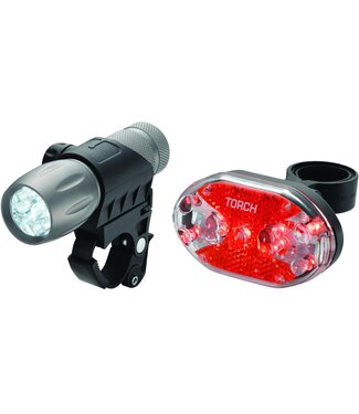 TORCH HIGH BEAMER FRONT/TAIL BRIGHT REAR COMBO SET