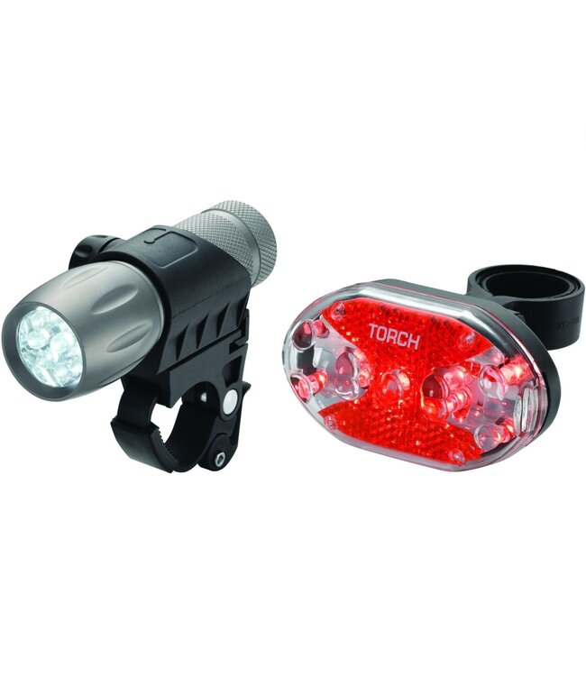 TORCH HIGH BEAMER FRONT/TAIL BRIGHT REAR COMBO SET