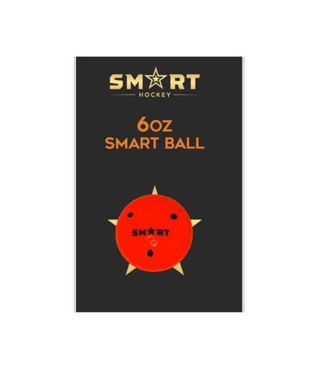 Smart SMART HOCKEY SMART 6OZ ORANGE BLISTER BALL