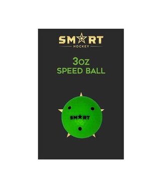 SMART HOCKEY SPEED 3OZ GREEN BLISTER BALL