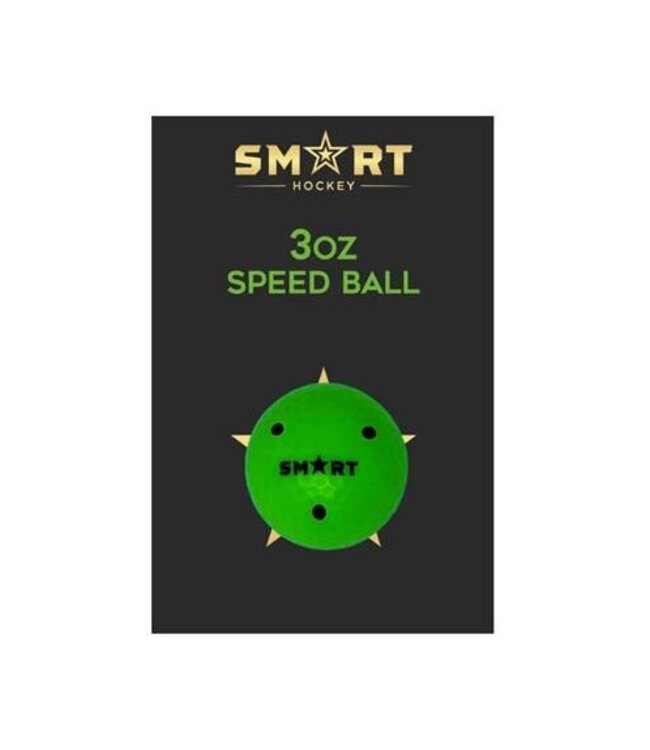 Smart SMART HOCKEY SPEED 3OZ GREEN BLISTER BALL