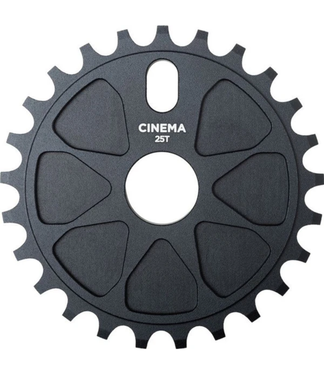 CINEMA ROCK SPROCKET 25T BLACK