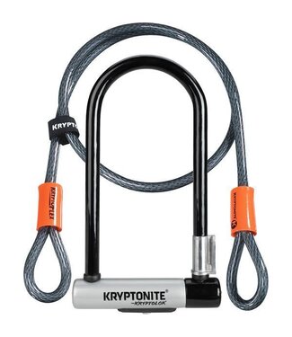 KRYPTONITE KRYPTOLOK STD U-LOCK W/ 4' CABLE