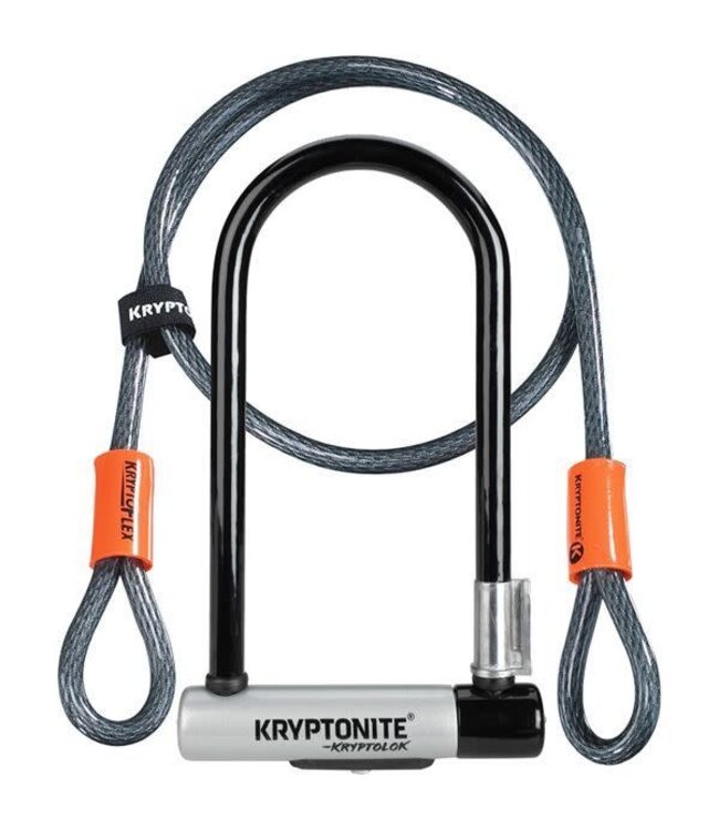 KRYPTONITE KRYPTOLOK STD U-LOCK W/ 4' CABLE