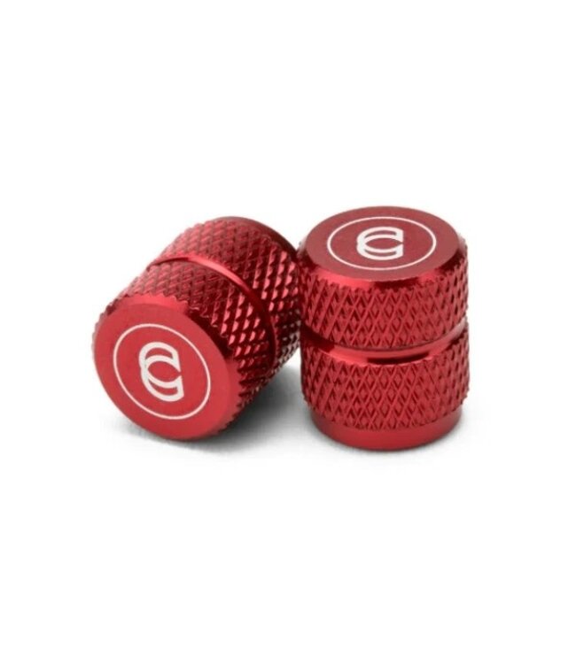 CINEMA VALVE CAPS RED