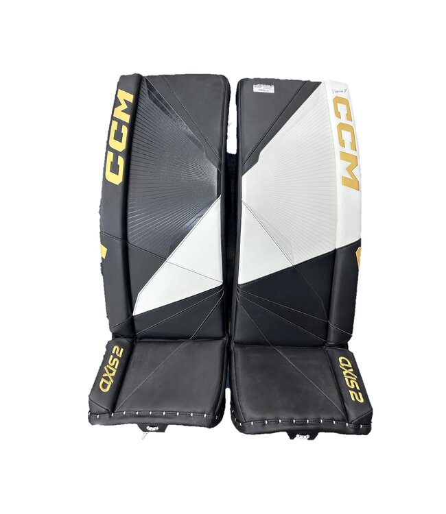 CCM AXIS 2 GOAL LEG PADS SR (ASYMMETRICAL)