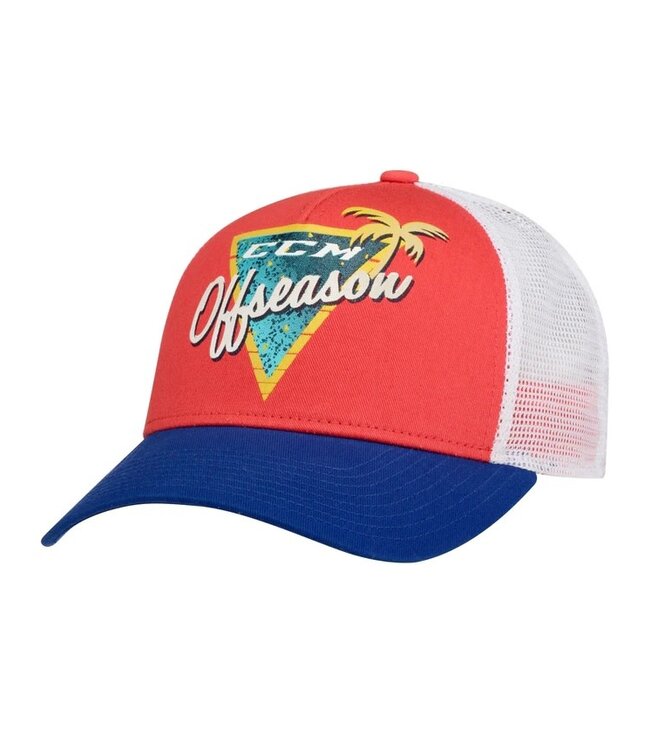 CCM C4846 OFFSEASON TRUCKER HAT SUNBLUSH