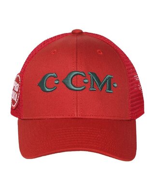 CCM CCM C4855 VINTAGE TRUCKER HAT RED