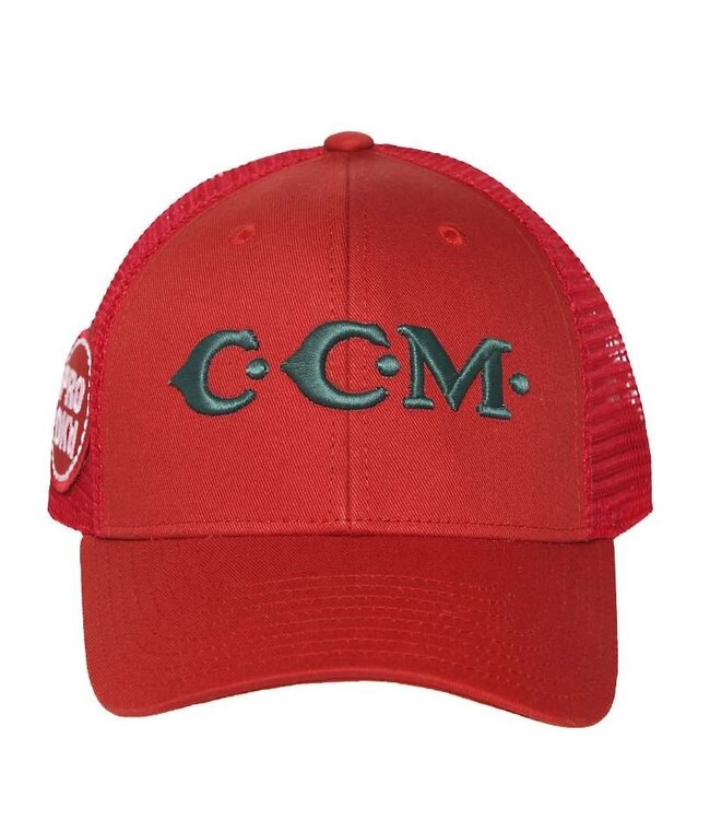 CCM CCM C4855 VINTAGE TRUCKER HAT RED