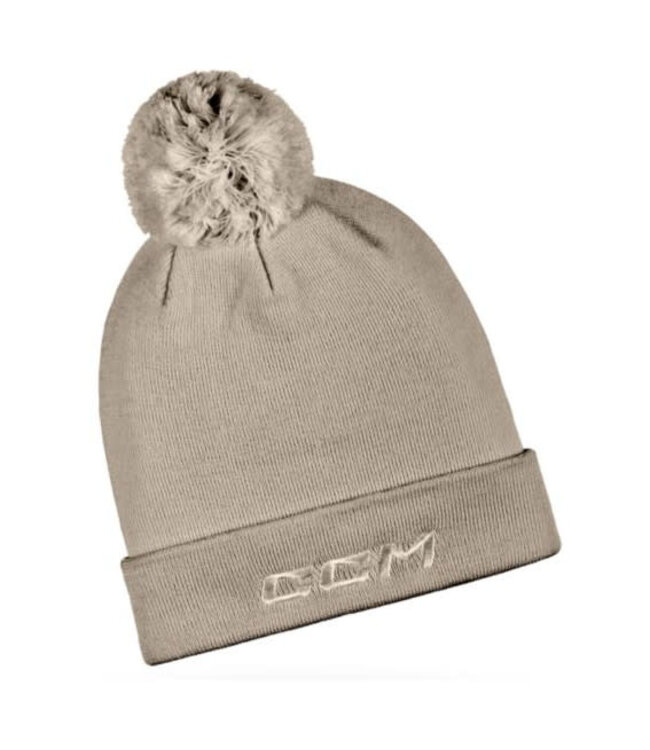 CCM CORE POM KNIT TOQUE YTH HPM3CA