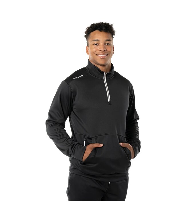 BAUER TEAM FLEECE 1/2 ZIP SWEATER SR