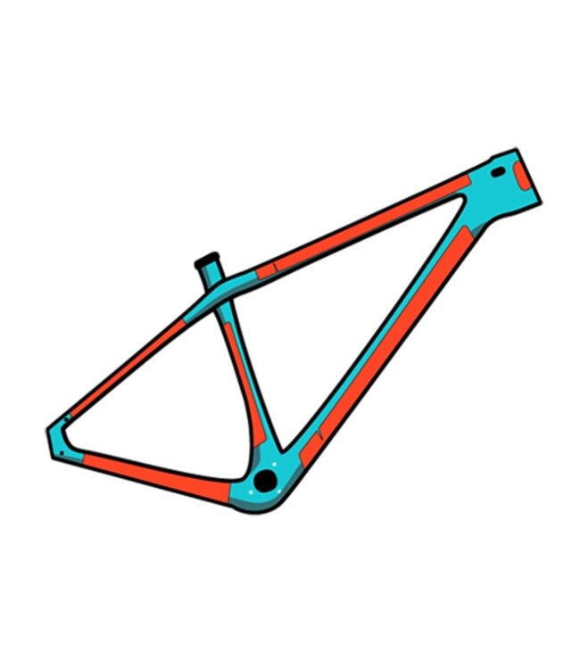 RIDEWRAP COVERED FRAME KIT MATTE CLEAR
